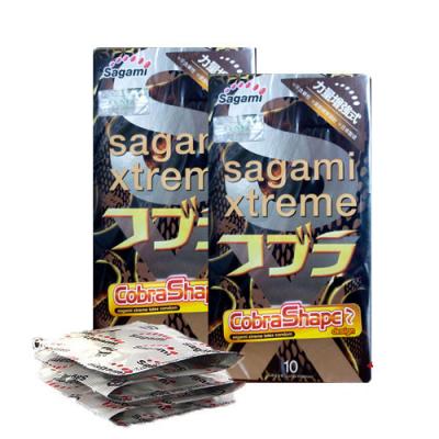 Bao cao su Sagami Xtreme Cobra Shape siêu mỏng