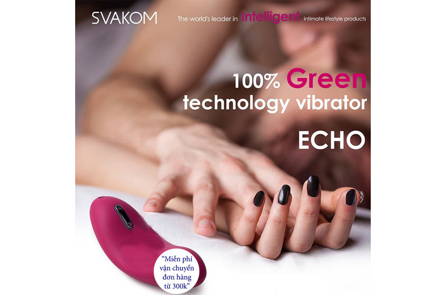 Máy massage điểm G Svakom Echo kích thích 5 cường độ
